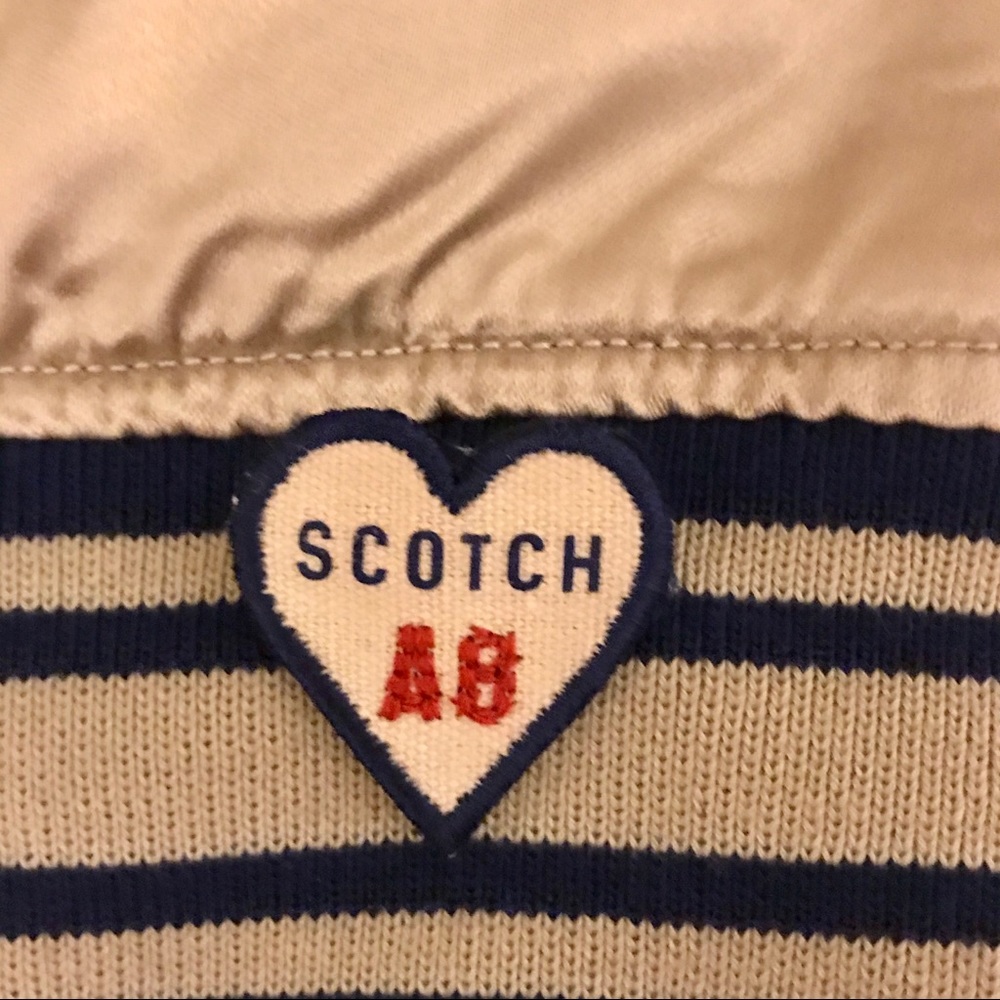 SOLD ON MERCARI!!! Scotch and Soda satin varsity - Picture 13 of 14
